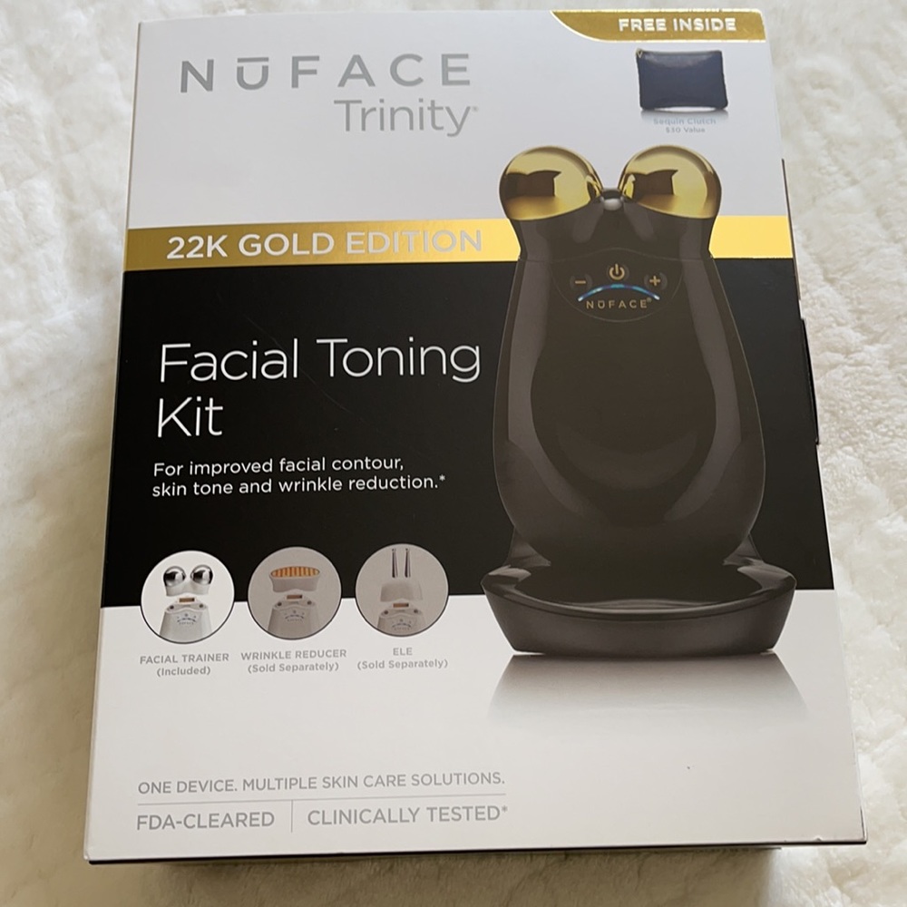 NUFACE Trinity Black Gold Limited Edition